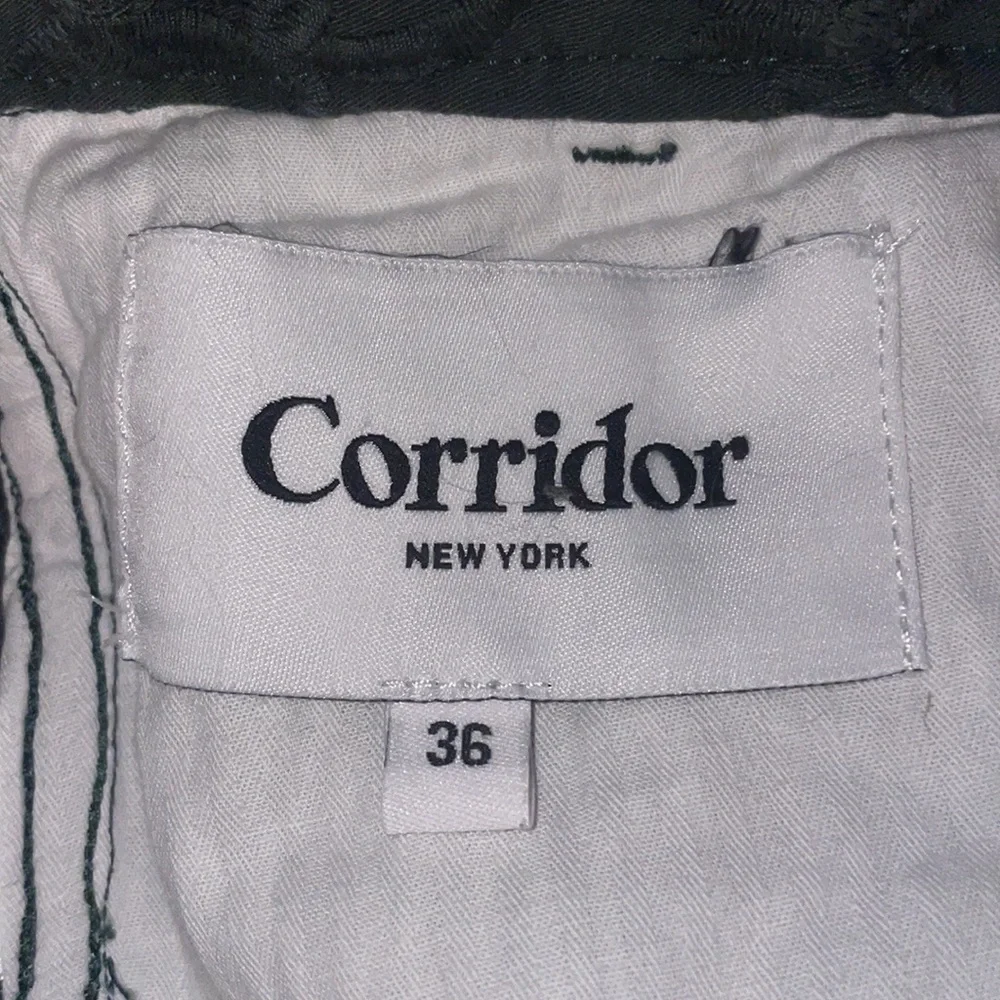 Corridor 36 flower textured pants